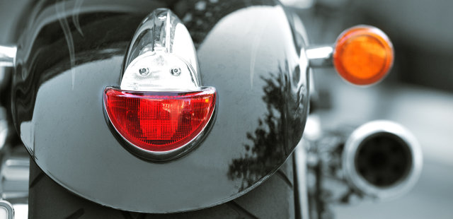 Signal-Lampen für Motorräder